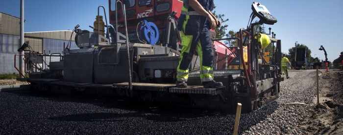 Ikke en pyt på vejen  trods skybrud
