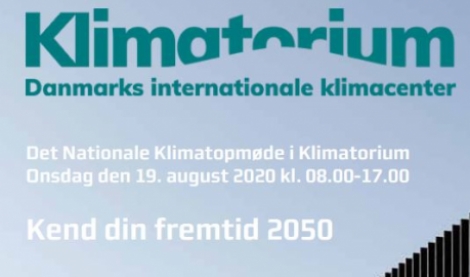 Det Nationale Klimatopmøde i Klimatorium - webinar